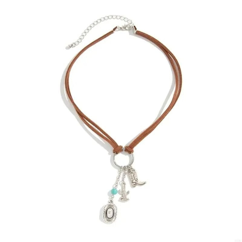 Rhinestone Cowboy Necklace Accessory
